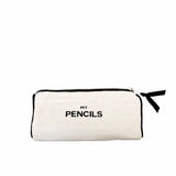 Pencil Case, Cream