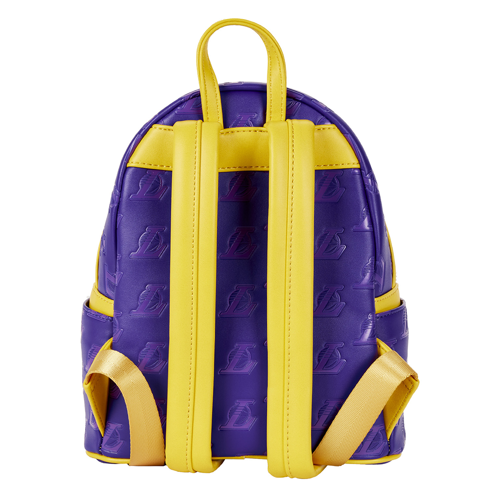 Loungefly: NBA LA Lakers Debossed Logo Mini Backpack