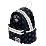 Loungefly: NBA Brooklyn Nets Debossed Logo Mini Backpack