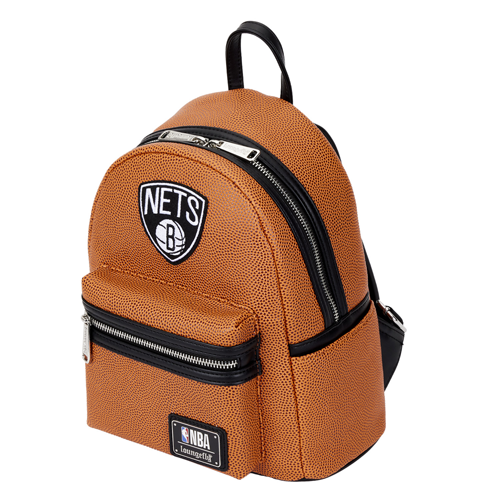 Loungefly: NBA Brooklyn Nets Basketball Mini Backpack