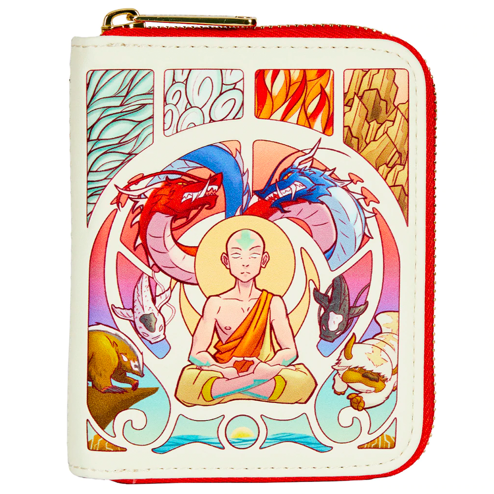 Loungefly: Avatar: The Last Airbender - Aang Mediation Zip Around Wallet