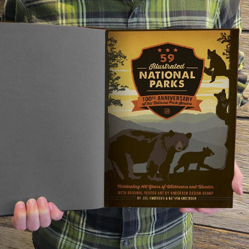 59 National Parks: 100th Anniversary Hard Cover Coffee Table Book (Best-Seller)