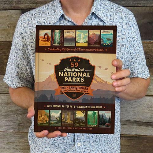 59 National Parks: 100th Anniversary Hard Cover Coffee Table Book (Best-Seller)