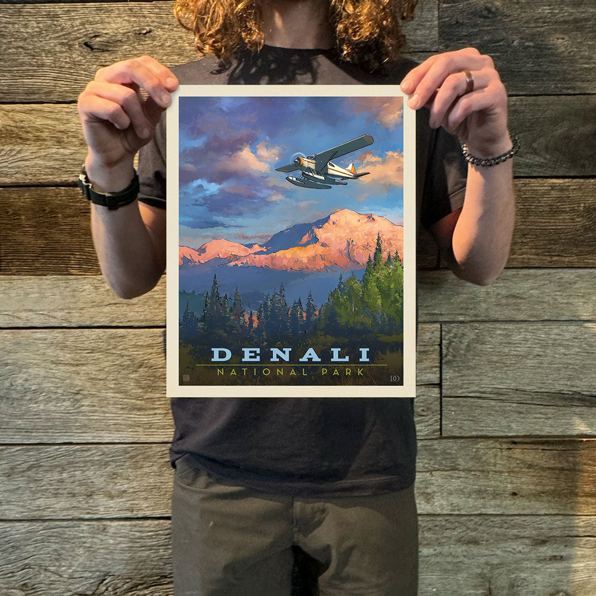 Denali National Park: Back Country (63 National Parks) Art Print