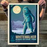 Acadia National Park: White Walker (Legends & Monsters) Art Print