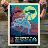 Big Bend National Park: Bruja (Legends & Monsters) Art Print