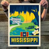 Mississippi (State Pride) Art Print