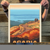 Acadia National Park (63 National Parks) Art Print