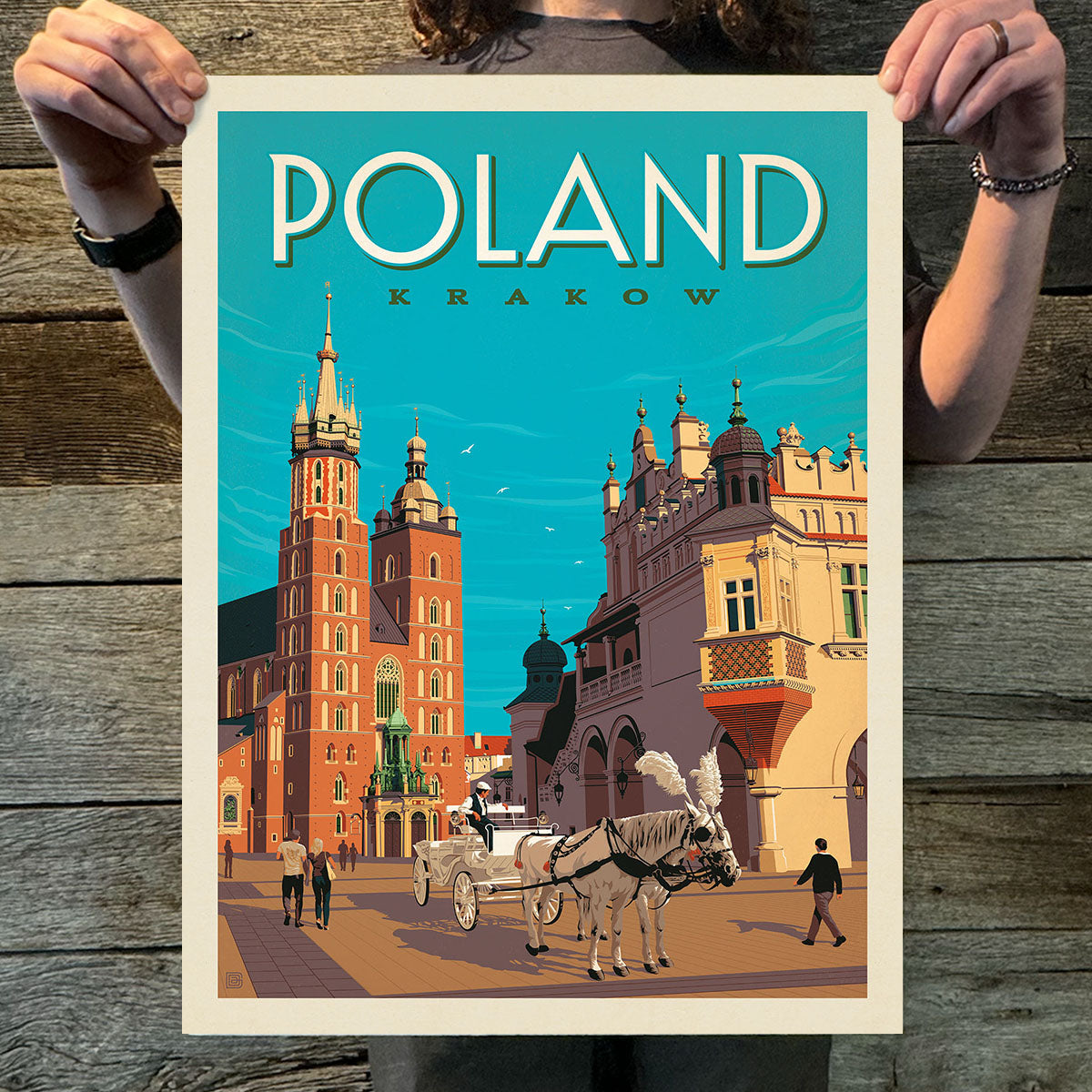 Poland: Krakow (World Travel) Art Print