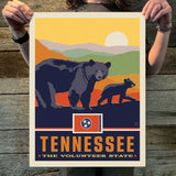 Tennessee (State Pride) Art Print