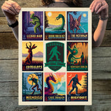 National Parks Legends Multi-Image 1 (Legends & Monsters) Art Print