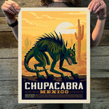 Mexico: Chupacabra (Legends & Monsters) Art Print