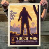 Joshua Tree National Park: Yucca Man (Legends & Monsters) Art Print