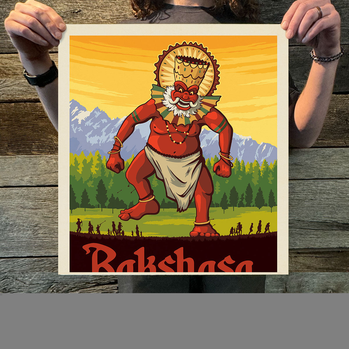 India: Rakshasa (Legends & Monsters) Art Print