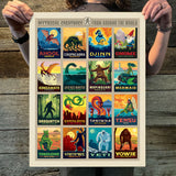 Mythical Creatures from Around the World (Legends & Monsters) Art Print