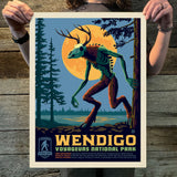 Voyageurs National Park: Wendigo (Legends & Monsters) Art Print