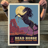 Canyonlands National Park: Dead Horse (Legends & Monsters) Art Print