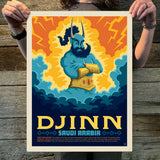 Saudi Arabia: Djinn (Legends & Monsters) Art Print