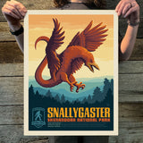 Shenandoah National Park: Snallygaster (Legends & Monsters) Art Print