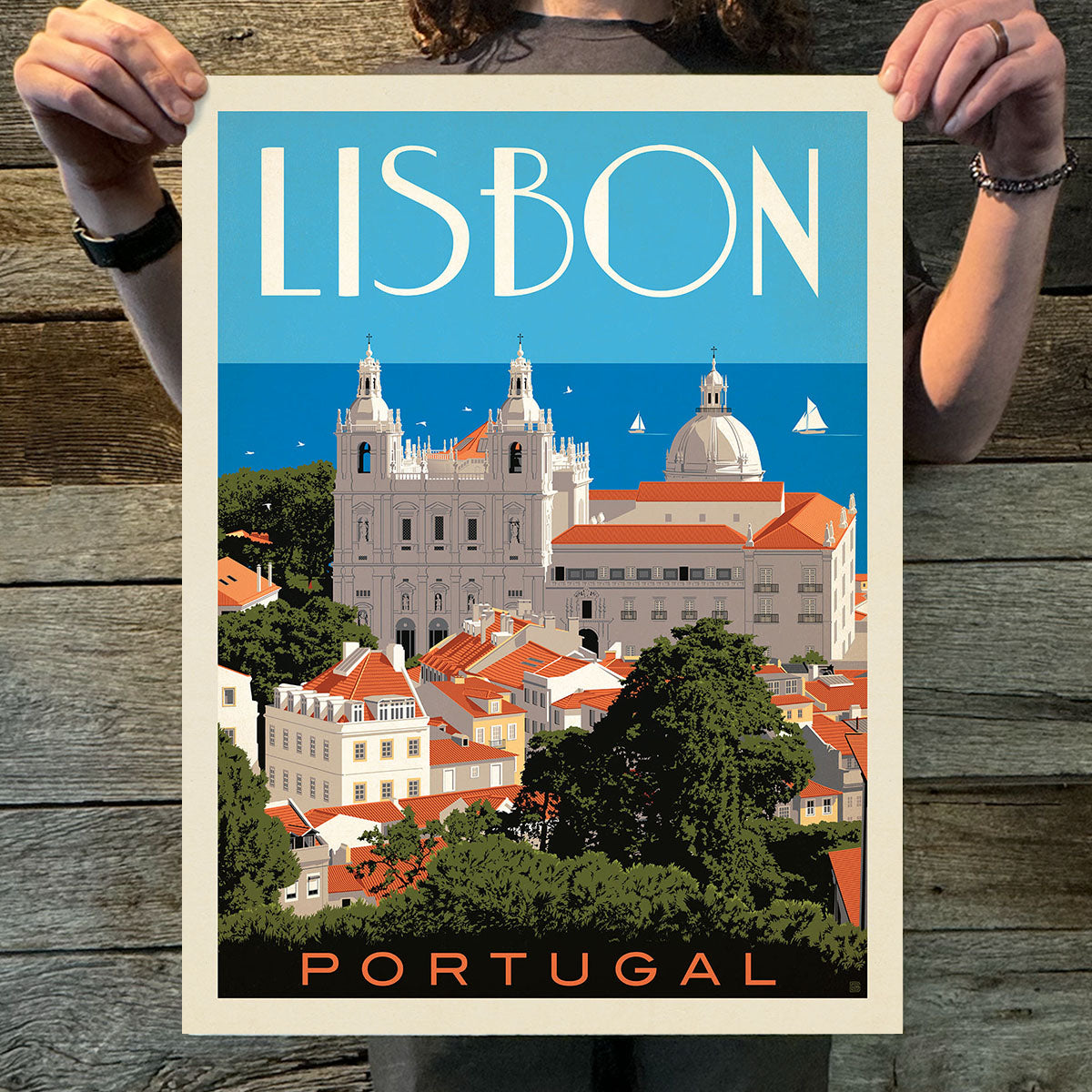 Portugal: Lisbon (World Travel) Art Print