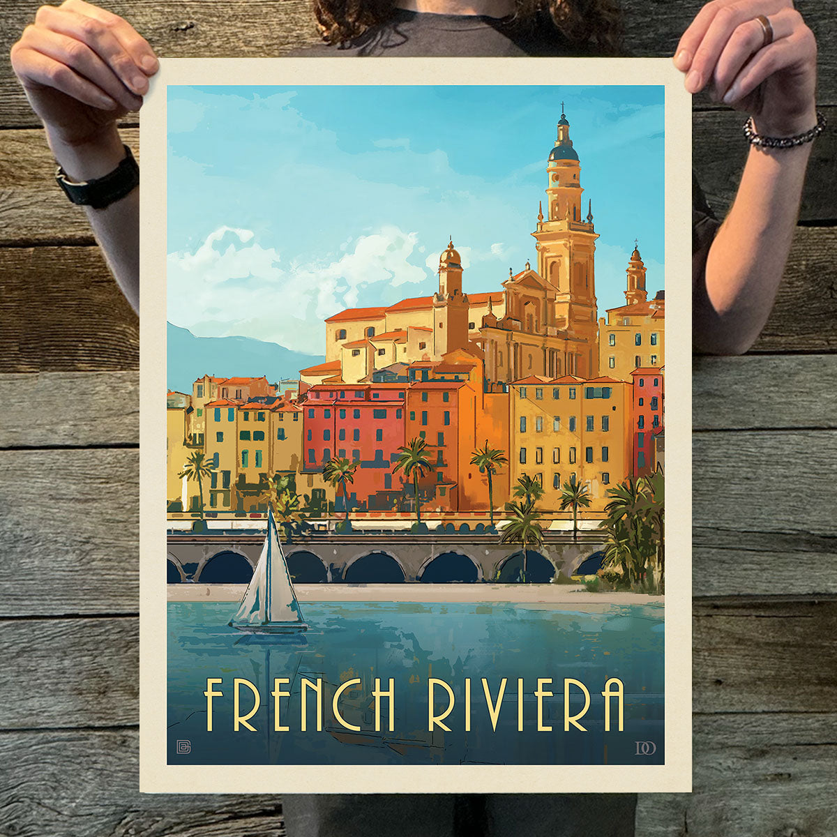 France: French Riviera (World Travel) Art Print