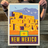 New Mexico (State Pride) Art Print