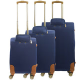 Tommy Bahama 3-Piece Blue Soft Sided Luggage Set