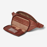 Leather RFID Blocking Organizer Waist Pack