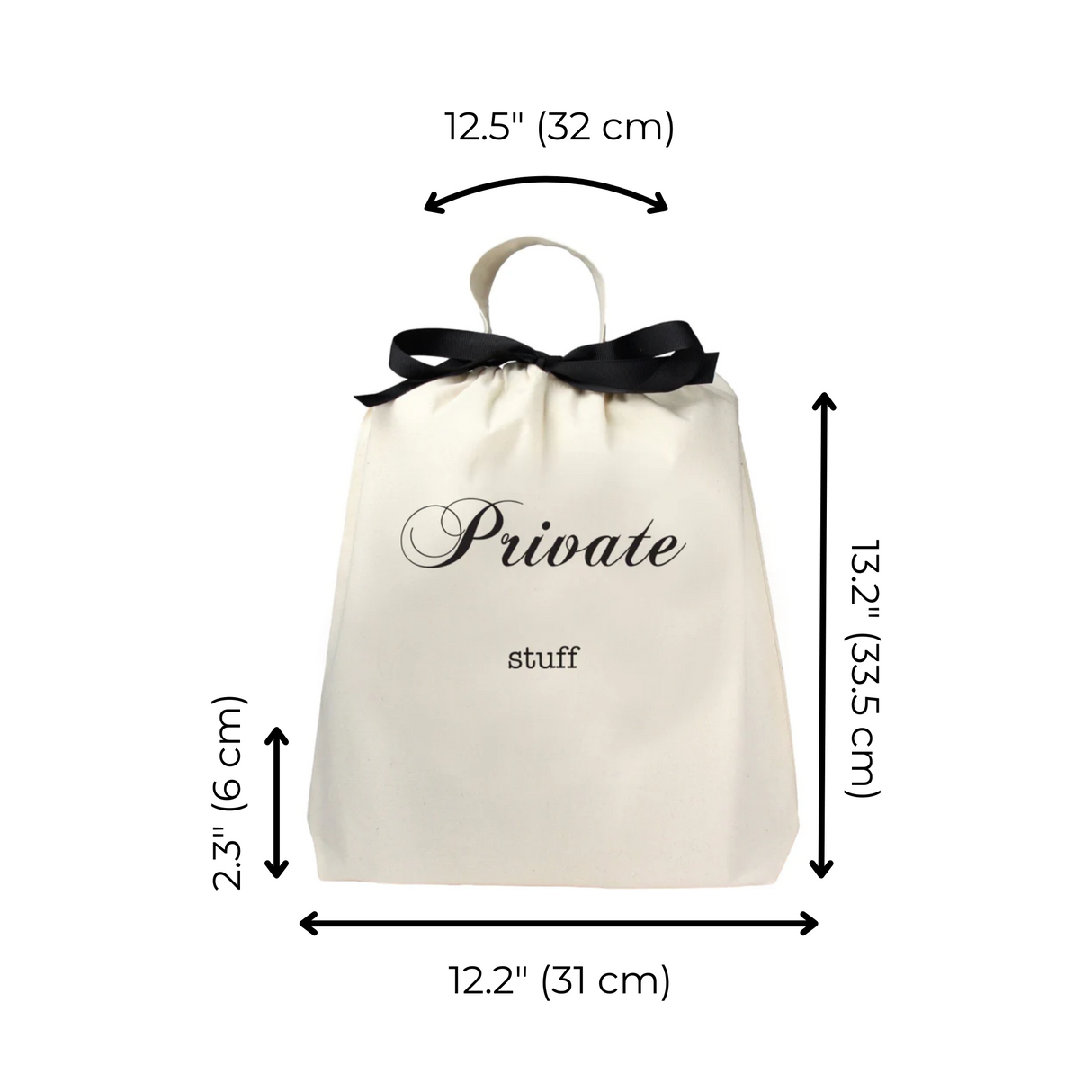 Private Stuff Large Bag, Cream