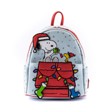 Loungefly: Peanuts Gift Giving Snoopy and Woodstock Mini Backpack