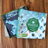 Reversible Two-In-One US National Parks Puzzle (500 pcs)