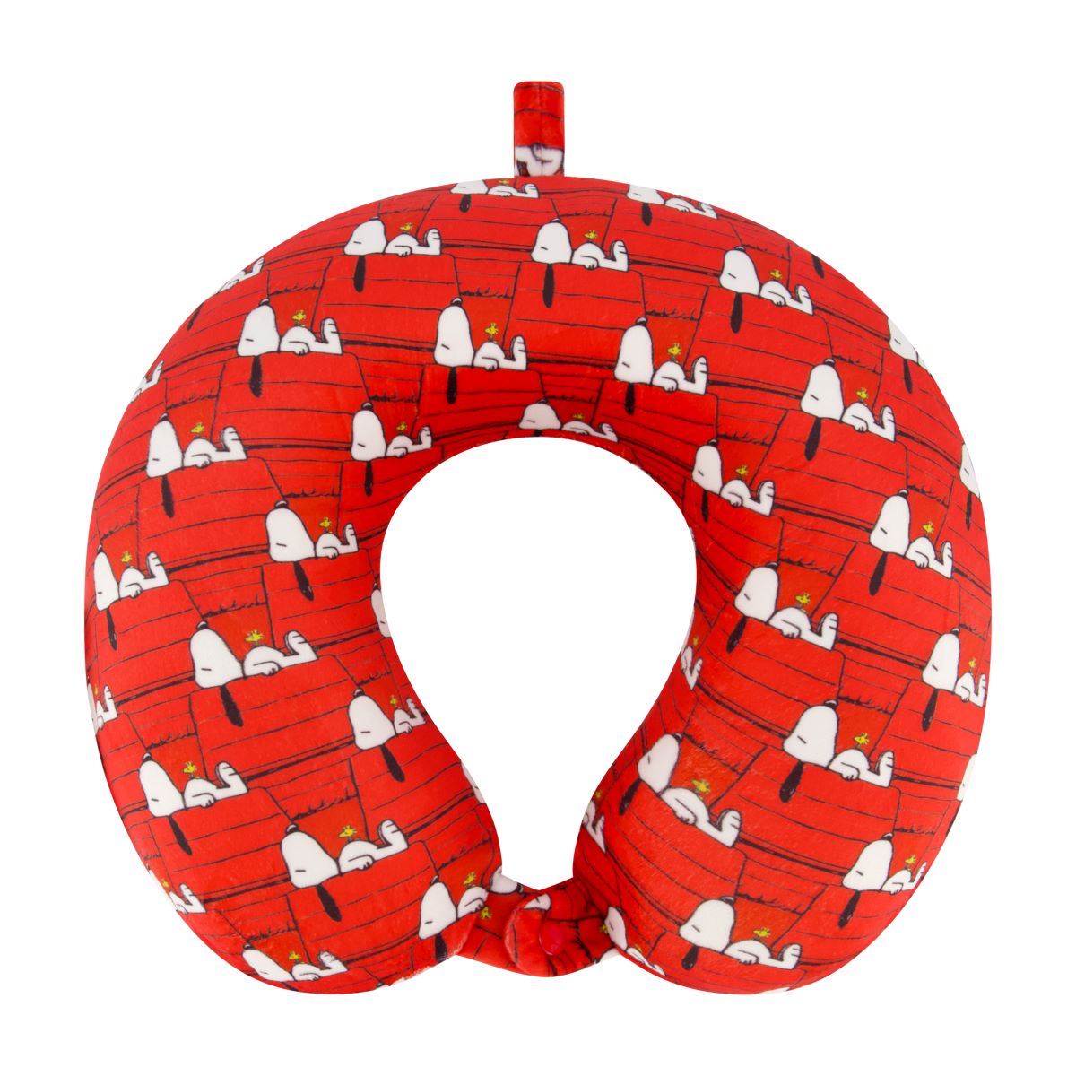 Peanuts Snoopy Dog House Memory Foam Travel Neck Pillow