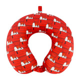 Peanuts Snoopy Dog House Memory Foam Travel Neck Pillow