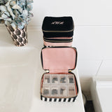 Pill Organizing Case with Weekly Pill Organizer, Pink/Blush