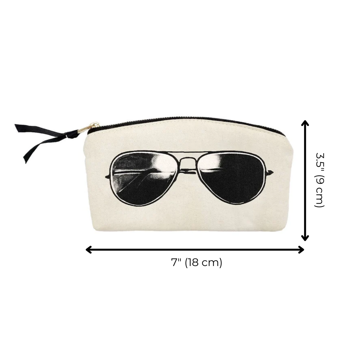 Pilot Glasses Case, Cream