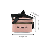 Mini Beauty Box for Secrets, Pink/Blush