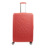 Tommy Bahama 30.5" Coral Hard-Sided 3D Pineapple Luggage with Drawstring Bag