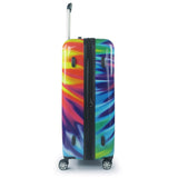 Tie-dye Rainbow Swirl 28" FŪL Spinner Rolling Luggage