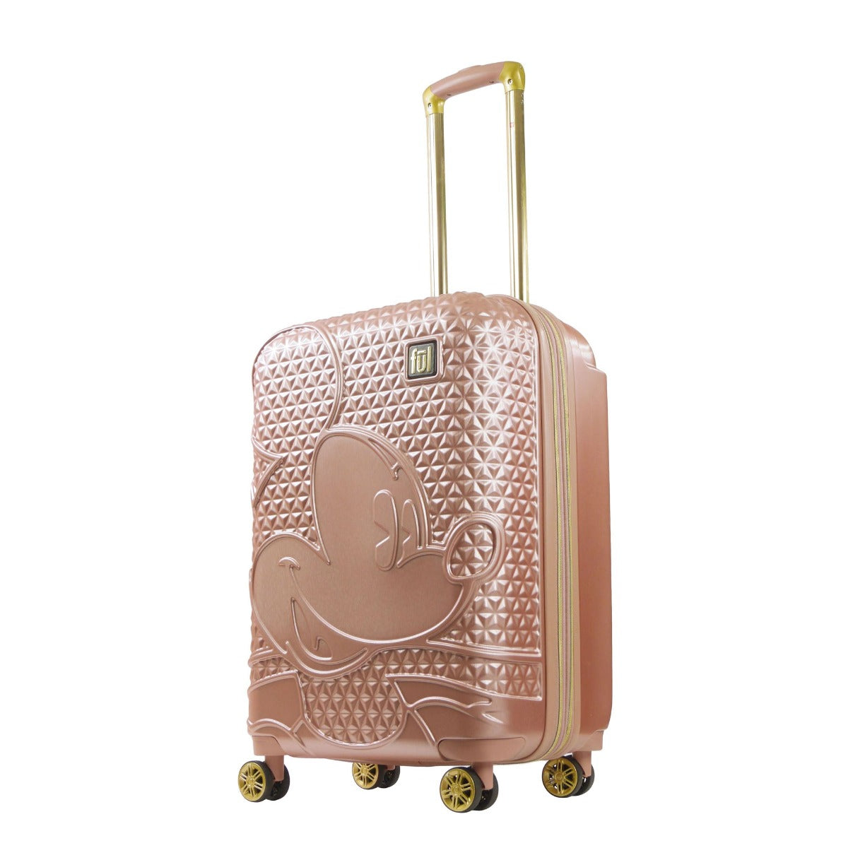 Equipaje con ruedas Mickey Mouse FŪL Disney Equipaje 26" Oro rosa