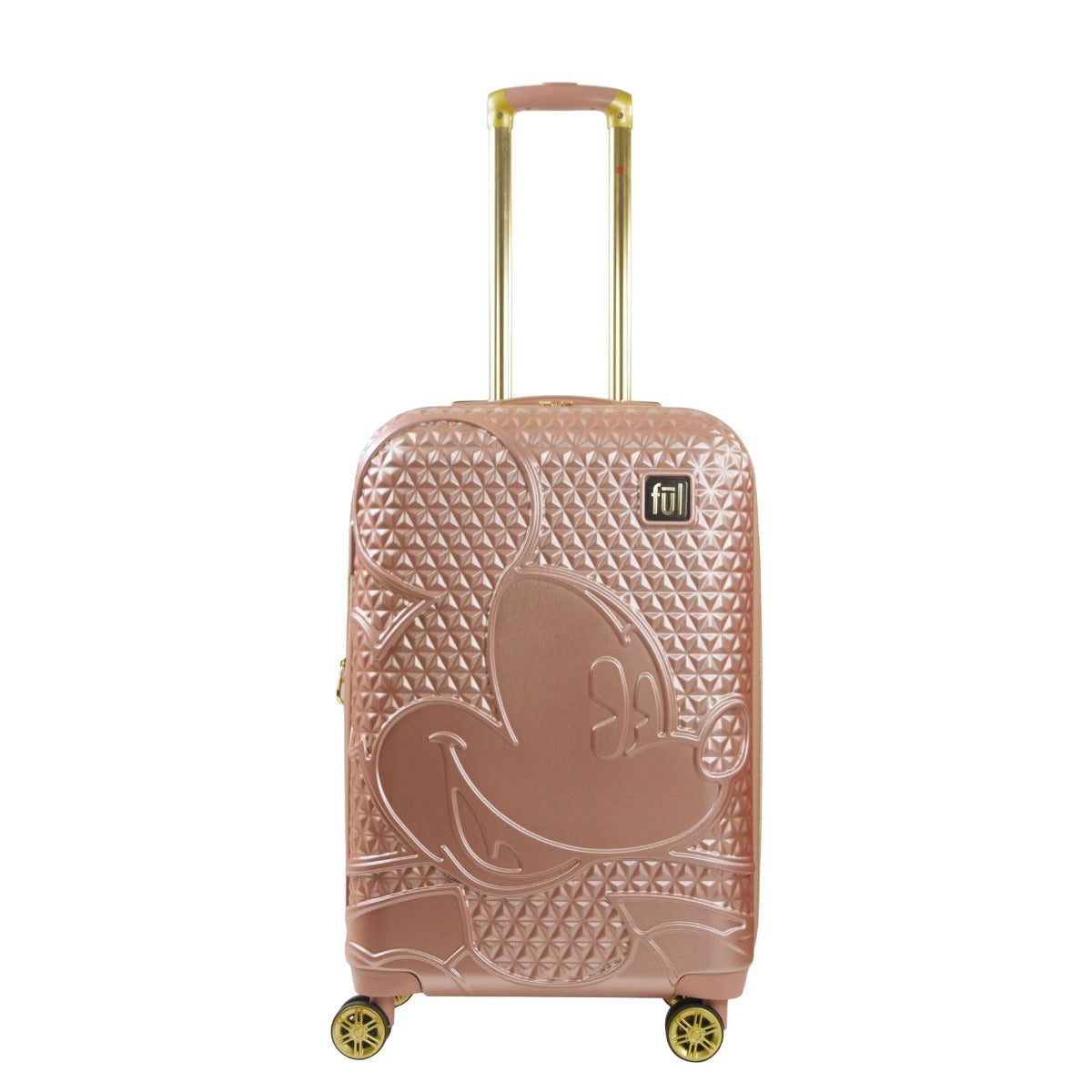 Equipaje con ruedas Mickey Mouse FŪL Disney Equipaje 26" Oro rosa