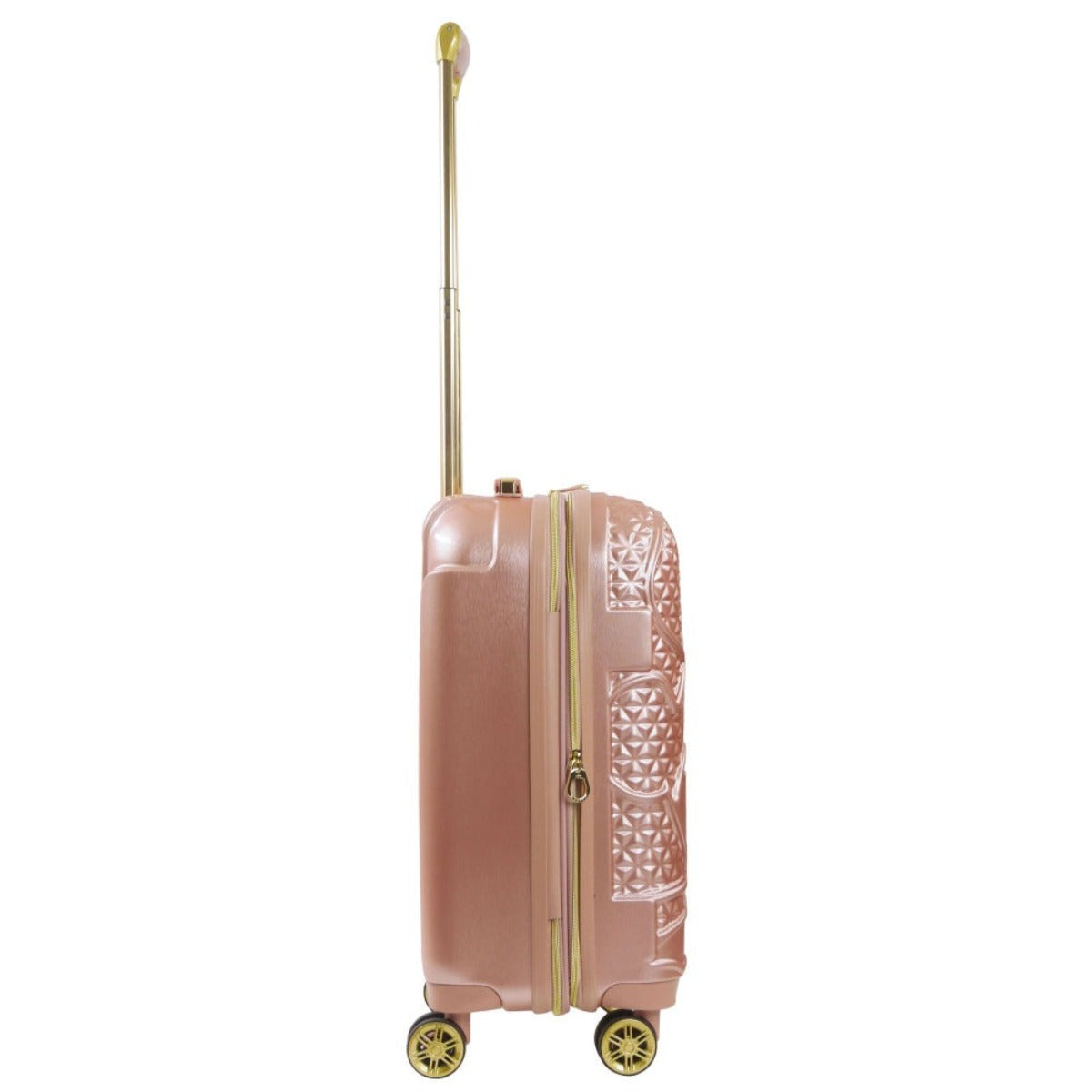 Mickey Mouse Rolling Luggage FŪL Disney Luggage 22.5" Rose Gold