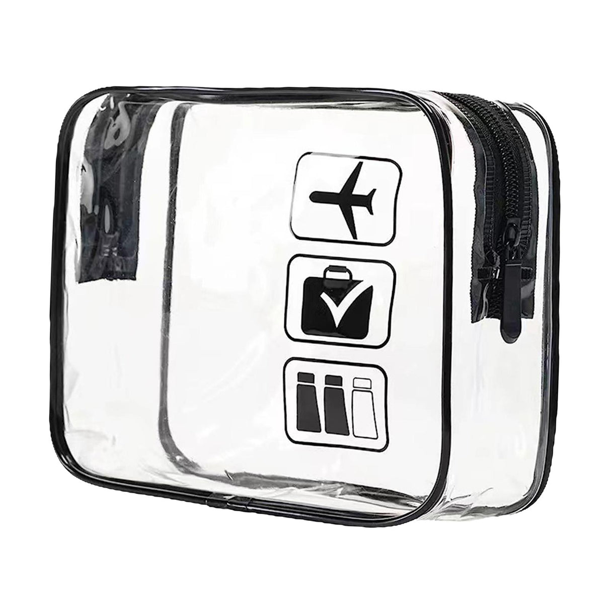 TSA 3-1-1 Approved Toiletry Bag Clear Toiletry Bag- 1 Qt.