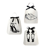 Shoe Bags Set, 3-pack Cream