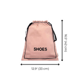 Couture Shoe Travel Bag, Pink/Blush