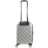 Ful Velocity 22" Expandable Hardside Spinner Luggage, Silver