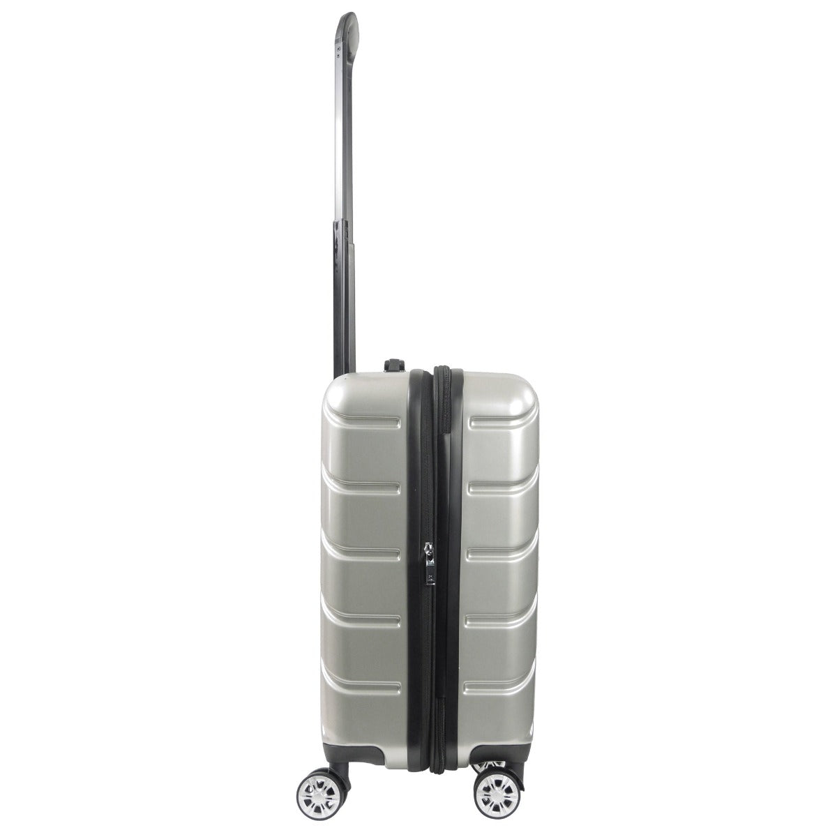 Ful Velocity 22" Expandable Hardside Spinner Luggage, Silver