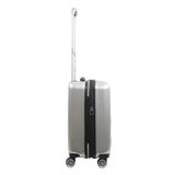 Peanuts Snoopy & Woodstock Silver 22" Carry-on Spinner Luggage