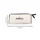 Pencil Case, Cream