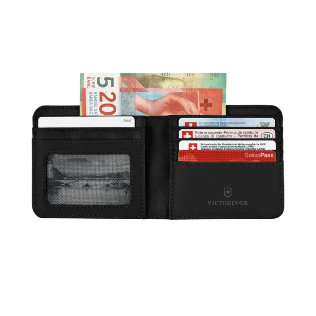 Travel Essential Bi-Fold Wallet, by Victorinox