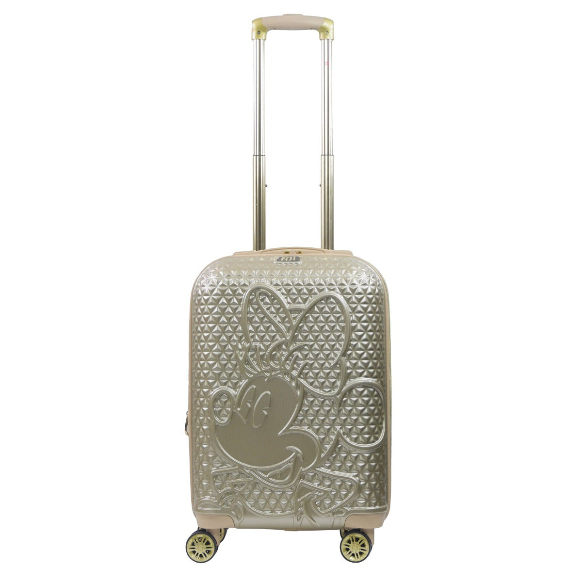 Disney Minnie Mouse FŪL 22.5" Luggage Spinner Taupe